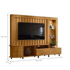 Estante Painel Para Tv Celestria Cumaru