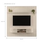 Estante Painel Para Tv Emberfall Calacata Off White