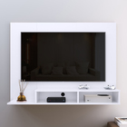 Estante Painel Suspenso TV 48 Polegadas Nicho Organizador Pra