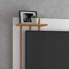 Estante Painel Suspenso TV 48 Polegadas Nicho Organizador Pra