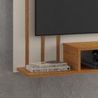 Estante Painel Suspenso TV 48 Polegadas Nicho Organizador Pra