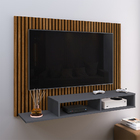 Estante Painel Suspenso Tv 48 Polegadas Nicho Organizador Pra