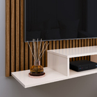 Estante Painel Suspenso Tv até 48 Polegadas Nicho Organizador