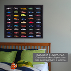 Estante Para 45 Carrinhos Em Miniaturas Tipo Hot Wheels – Mdf