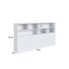 Estante Para Cama Infantil Em Mdp 194cm Infanto Branco