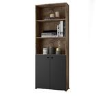 Estante Para Escritório 2 Portas 4 Prateleiras Castani Fiji B