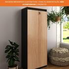 Estante Para Escritório 2 Portas Com Chave Me4151 Tecnomobili