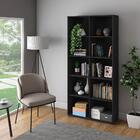 Estante Para Escritório 8 Prateleiras Ferrara Preto