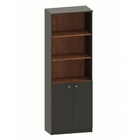 Estante Para Escritório Bibi 2 Portas Dakota Preto