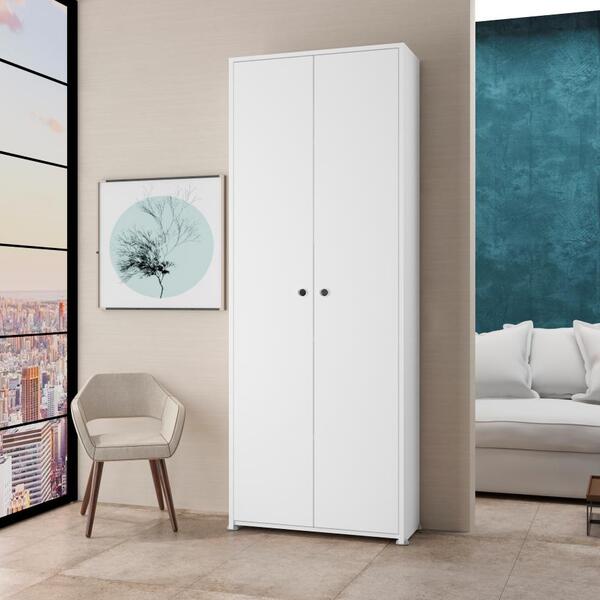 Estante Para Escritorio Chade Branco Bela Casa