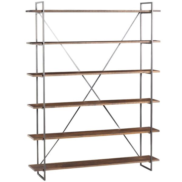 Estante Para Escritório Home Office Lorran 140cm Grafite Made