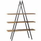 Estante Para Escritório Home Office Malmo Grafite Madeira Mac