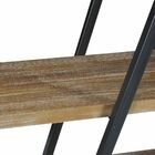 Estante Para Escritório Home Office Malmo Grafite Madeira Mac