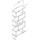 Estante Para Escritório Movelbento Esm209