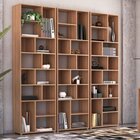 Estante Para Escritório Para Livros Dallas 210x201cm Freijó