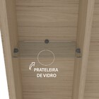 Estante Para Home Theater E Tv Até 55 Polegadas Sevilha Carva