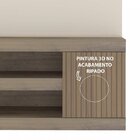 Estante Para Home Theater E Tv Até 60 Polegadas Capri Marrom