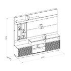 Estante Para Home Theater E Tv Até 60 Polegadas Eldorado 2 Pt