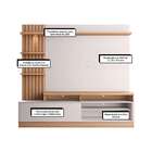 Estante Para Home Theater E Tv Até 65 Polegadas Com Led Macei