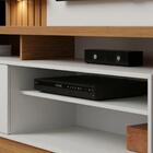 Estante Para Home Theater E Tv Até 65 Polegadas Com Led Macei