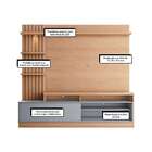 Estante Para Home Theater E Tv Até 65 Polegadas Com Led Macei