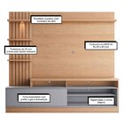 Estante Para Home Theater E Tv Até 65 Polegadas Com Led Macei