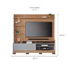 Estante Para Home Theater E Tv Até 65 Polegadas Com Led Macei