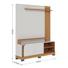 Estante Para Home Theater E Tv Até 65 Polegadas Jurerê 2 Pt O