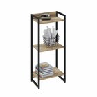 Estante Para Livro Industrial 3 Prateleiras 104cmx45cm Carval