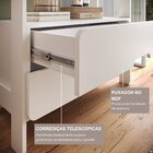 Estante Para Livros 100% Mdf Com 2 Gavetas E 4 Prateleiras El