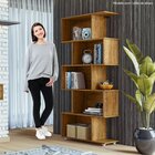 Estante Para Livros 100% Mdf Com 5 Nichos Ypê