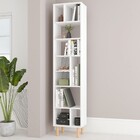 Estante Para Livros 10 Nichos Branco/pinus Blc 83 - Brv Móveis