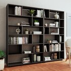 Estante Para Livros 10 Prateleiras Preto Bke - Brv