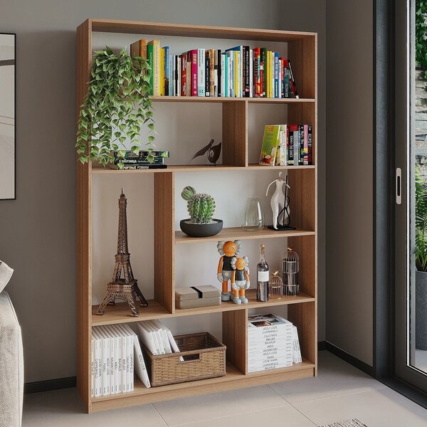 Estante Para Livros 180cmx120cm 5 Prateleiras Seattle Yescasa