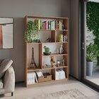 Estante Para Livros 180cmx120cm 5 Prateleiras Seattle Yescasa