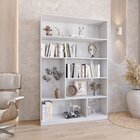 Estante Para Livros 180cmx120cm 5 Prateleiras Seattle Yescasa