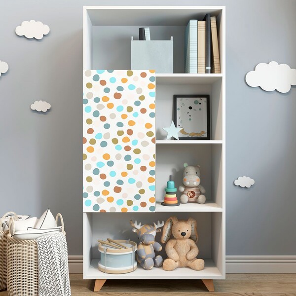 Estante Para Livros 1 Porta Branco Tx 1003 - Bentec Móveis