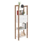Estante Para Livros 2 Gavetas Em Cima 1,85x0,65m Haia Yescasa