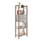 Estante Para Livros 2 Gavetas Em Cima 1,85x0,65m Haia Yescasa