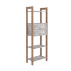 Estante Para Livros 2 Gavetas Em Cima 1,85x0,65m Haia Yescasa