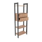 Estante Para Livros 2 Gavetas Em Cima 1,85x0,65m Haia Yescasa