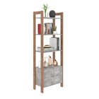 Estante Para Livros 2 Gavetas Embaixo 1,85x0,65m Haia Yescasa