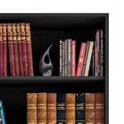 Estante Para Livros 2 Portas 5 Prateleiras Office Leão Móveis