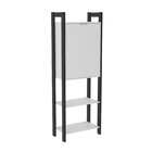 Estante Para Livros 2 Portas Em Cima 1,85x0,65m Haia Yescasa