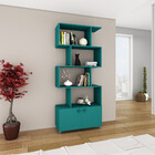 Estante Para Livros 2 Portas Rt 3123 Rosa - Móvel Bento