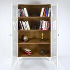 Estante Para Livros 2 Portas Vidro Ditália E-957