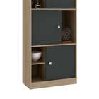 Estante Para Livros 4 Portas Ho-2926 Hecol Móveis