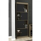 Estante Para Livros 4 Portas Ho-2926 Hecol Móveis