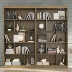 Estante Para Livros 4 Prateleiras 181cmx186cm Home Office Esp