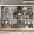 Estante Para Livros 4 Prateleiras 181cmx240cm Home Office Esp